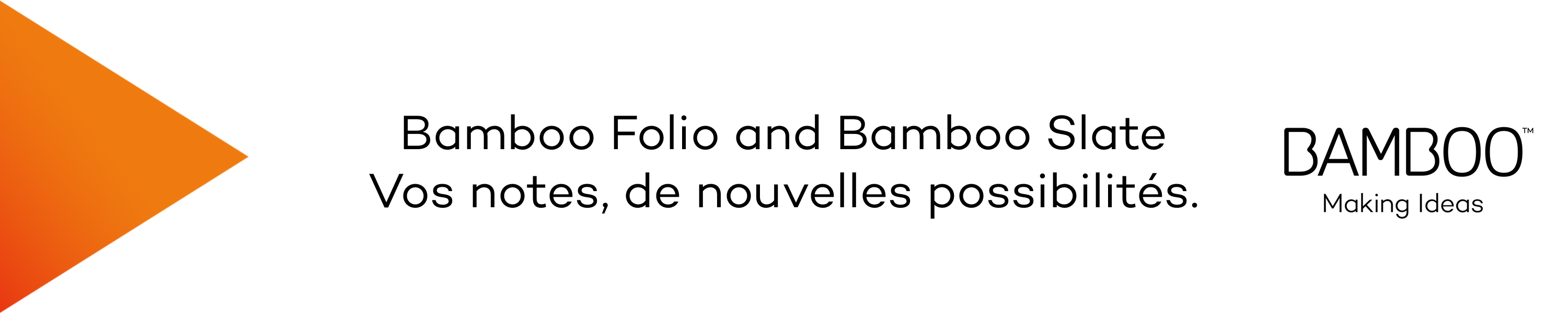 Bloc notes connectés - Bamboo Folio et Bamboo Slate