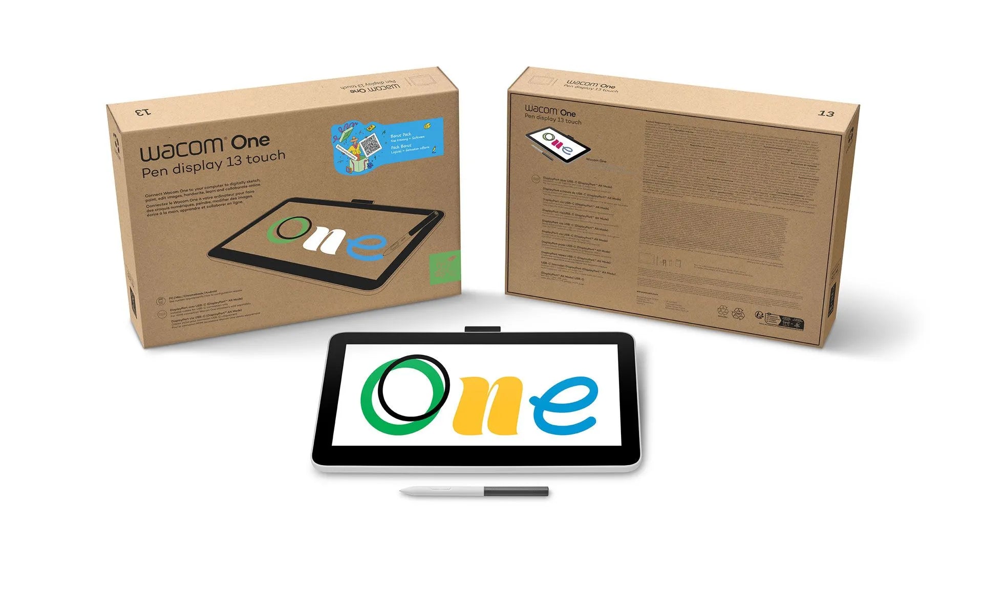 Wacom One 13 touch pen display